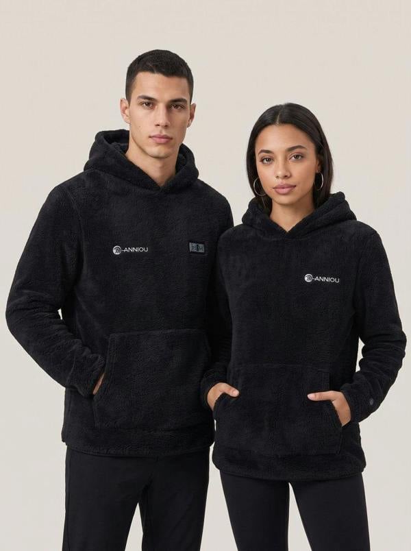 Anniou Women's Heated Fleece Hoodie