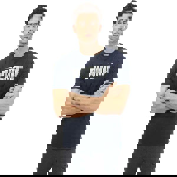 Puma Mens Sportstyle Logo T-Shirt - Navy - 