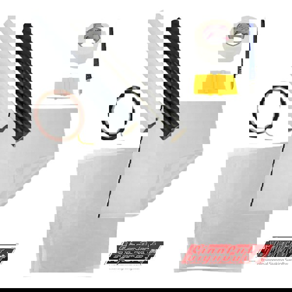 Clam Heat Press bundle with 38x38cm press, vinyl cutter, rolls of black and white vinyl, transfer tape, and cutting tools