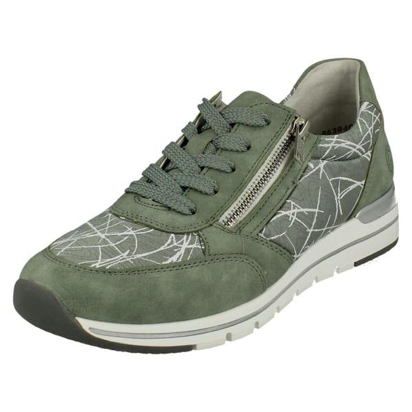 Rieker Ladies Remonte Stylish Heeled Trainers R6700