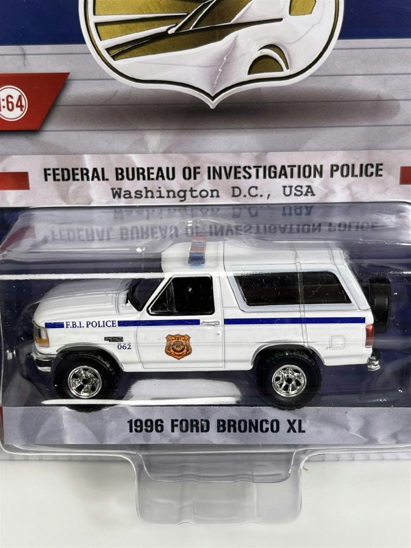 Greenlight 1996 Ford Bronco XL Washington DC 1:64 Scale 43025A