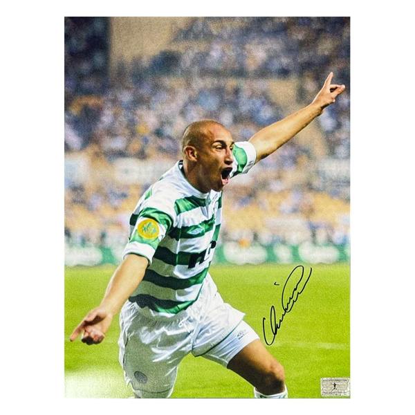 Henrik Larsson Signed 16x12 Photo