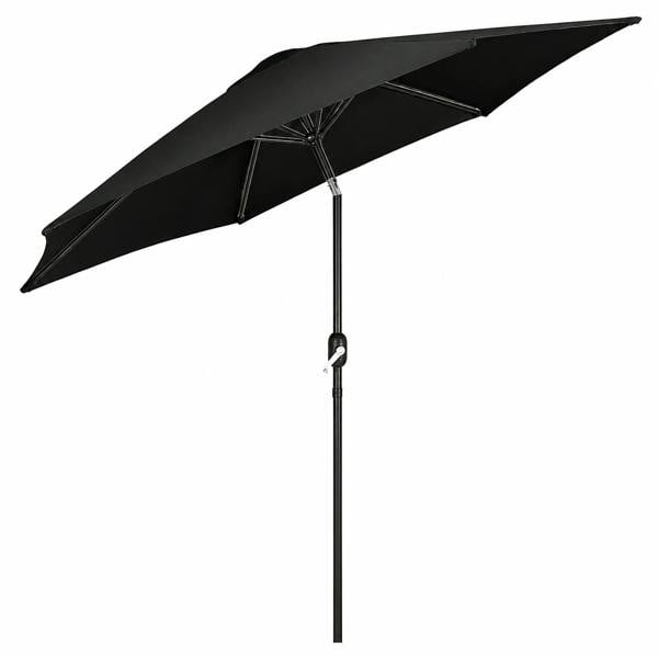 Groundlevel 2m Tilt and Crank Lightweight Parasol