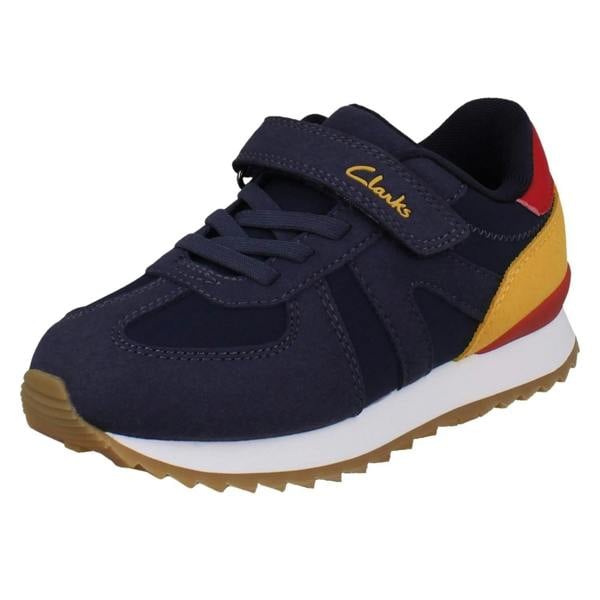 Clarks Kids Clarks Colour-Pop Sporty Trainers Jaspen Vibe K