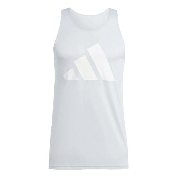Adidas Mens Run It Tank Top - Blue - 