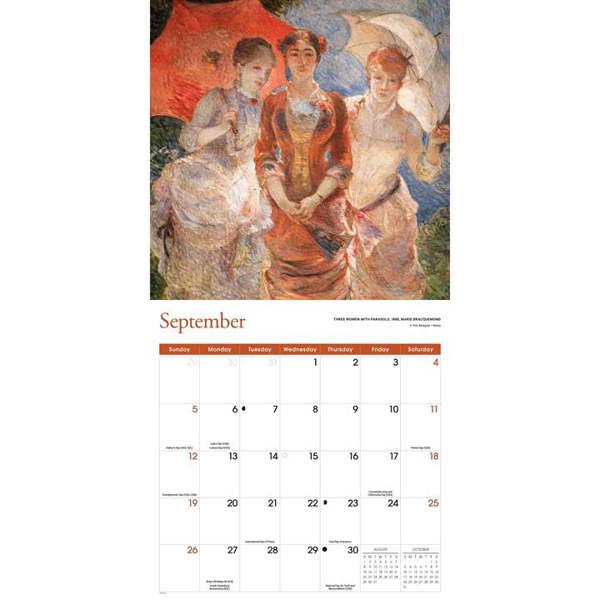 Impressionist Calendar 2027, Wall Calendars, Month To View, Art, Gift
