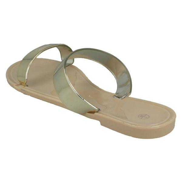 Spot On Ladies Spot On Two Strap Sandals
