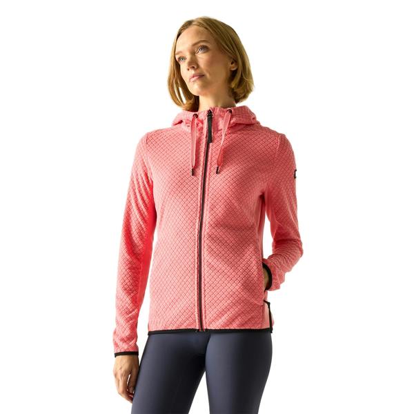 Regatta Womens/Ladies Ellula Full Zip Fleece Jacket - Peach Pink - 