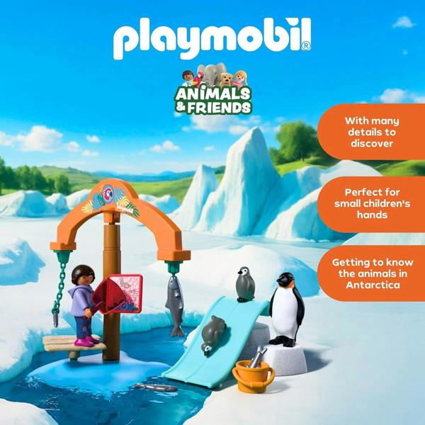 Playmobil Zoo: Ice Expedition - 72073 Playset