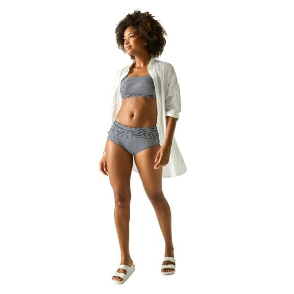 Regatta Womens/Ladies Loria Stripe Bikini Top - Navy/White - 