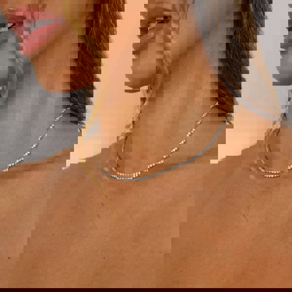 Say It With Tennis Necklace - Sterling Silver