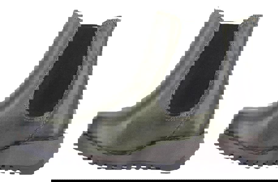 Fly London Salv Womens Wedged Heeled Chelsea Leather Ankle Boots