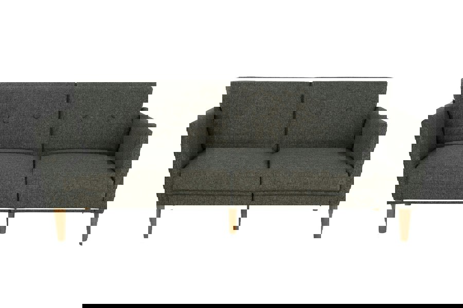 Dorel Home Regal 3-Seater Sofa Bed Fabric Grey