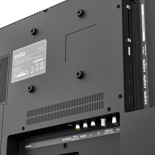 Cello 24 inch VOYAGER Smart Samsung Plus TV with built-in 5G Wi-Fi ROUTER