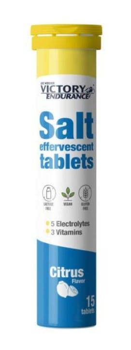 Weider Joe Weider Victory Endurance Salt, Citrus - 15 effervescent tablets