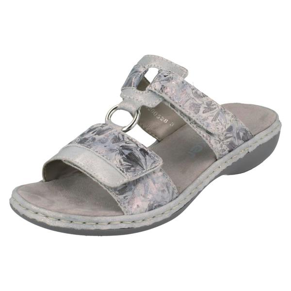 Rieker Ladies Rieker Casual Adjustable Mules 659X6