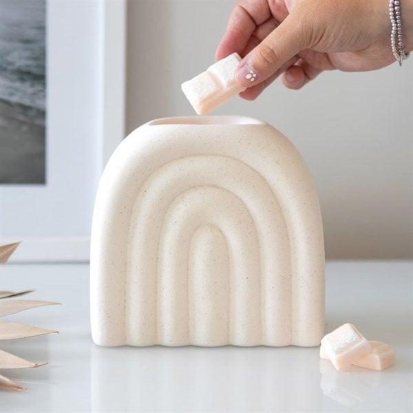 Serano Cream Speckle Arch Oil Burner