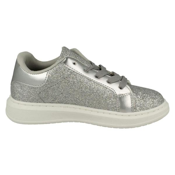 Spot On Girls Spot On Star Detailed Glitter Trainers H2642