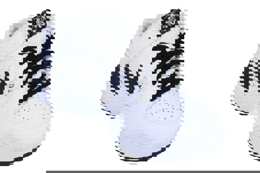 Nike Air Jordan Stradium 90 GS Trainers Dx4399  102 - White Black Cool Grey 102 - Photo 3