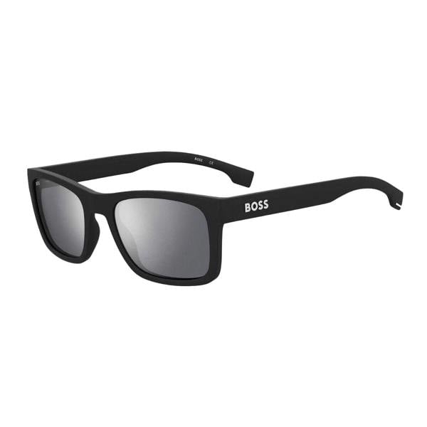 Hugo Boss Mens Matte Sunglasses - Black - 