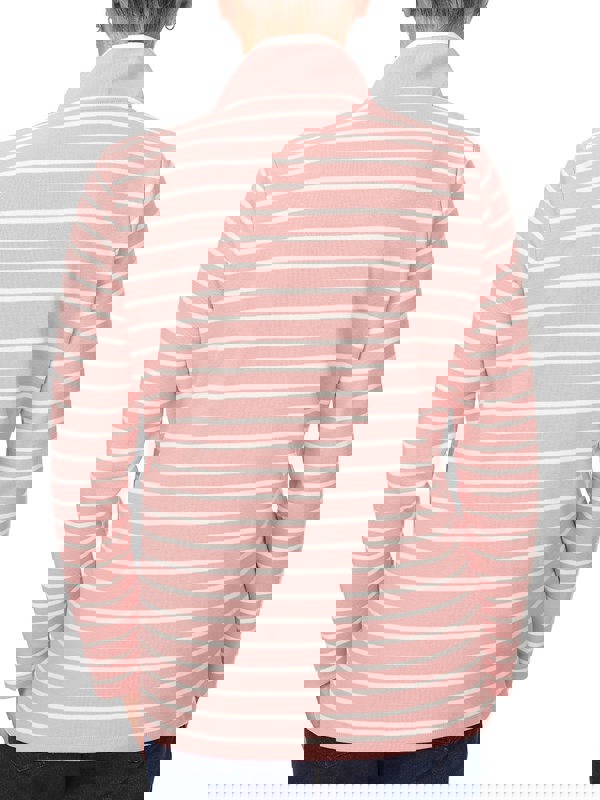 PennyPlain Striped Funnel Neck Top - Dusk