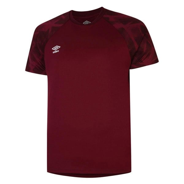 Umbro Mens Atlas Jersey - New Claret/White