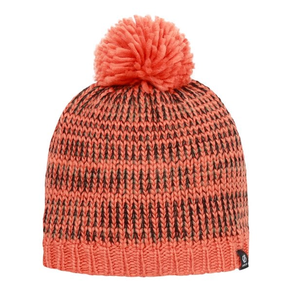 Dare 2B Childrens/Kids Imagination II Beanie - Orange Rush/Olivine Green