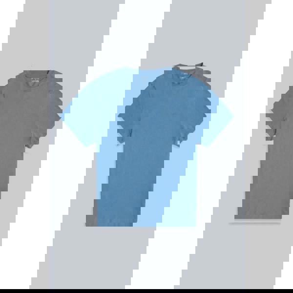 Animal Mens Icon Organic T-Shirt - Blue