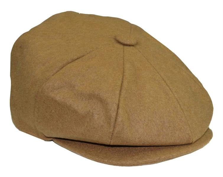 Infinity Leather Mens Peaky Blinders Newsboy 8 Panel Hat