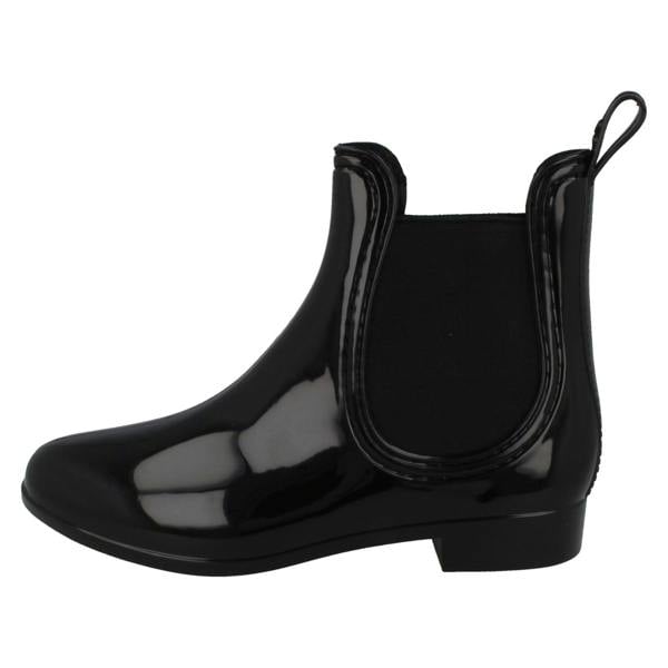 Spot On Ladies Spot On Flat Ankle Wellington Boots X1211