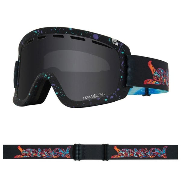 Dragon D1 OTG - Rattle Can with Lumalens Dark Smoke & Lumalens Flash Blue Lens