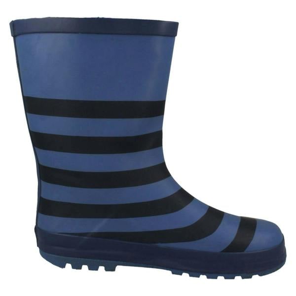 Spot On Childrens Spot On Buckle Detailed Wellingtons Stripe