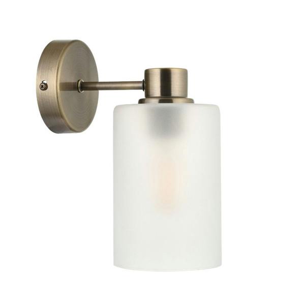 Pagazzi Lighting Kingsholm Antique Brass Wall Light