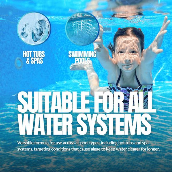 Ultima Plus XP ULTIMA-PLUS XP Pool Algaecide - Removes Algae in Pools, Hot Tubs and Spas 20L
