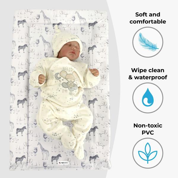My Babiie Changing Mat - Safari