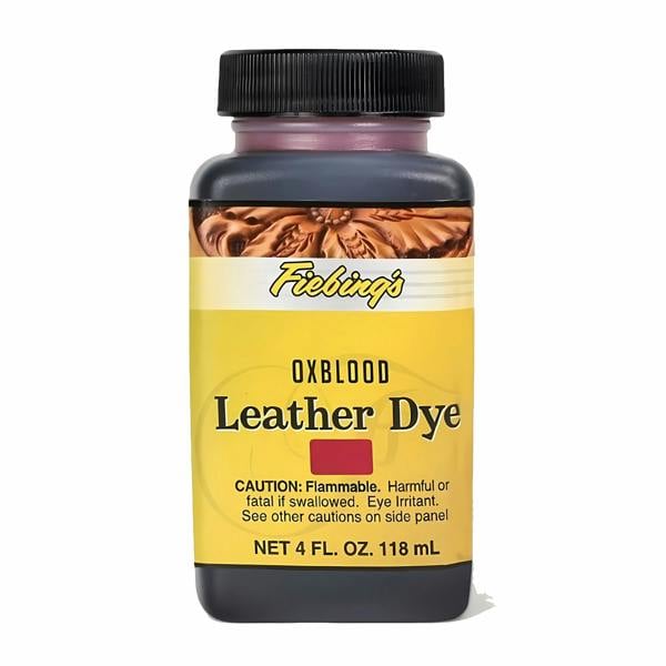 Fiebing's Leather Dye - Professional Alcohol-Based Colour Dyes 4oz
