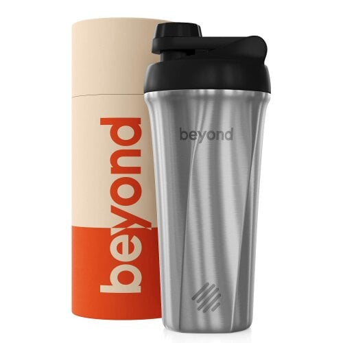 Beyond Shakers Brushed Steel & Black Twist