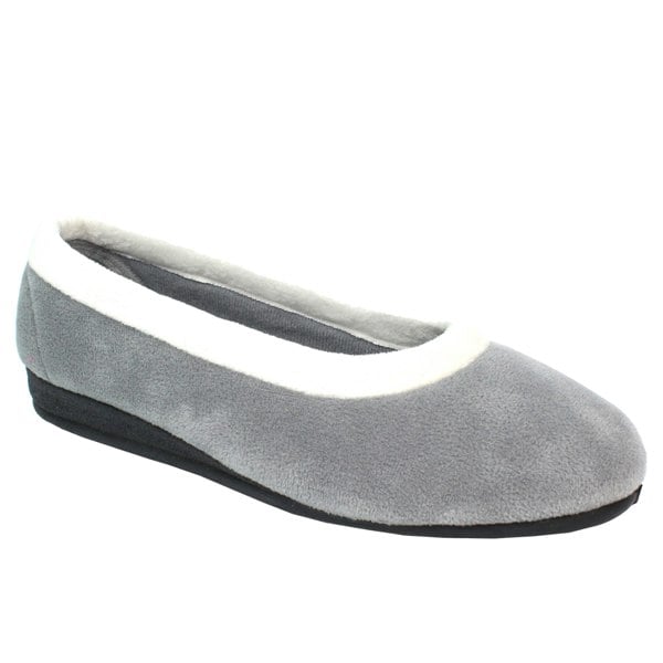 Lunar Women's Mabel Slippers - Grey