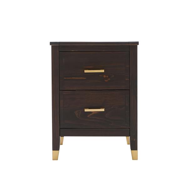 Cabinet Bits Palazzi 2 Drawer Bedside H61 W45 D40cm