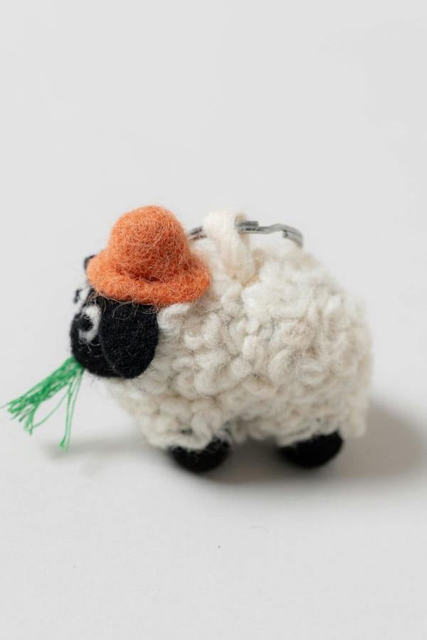 Lily & Me Saffy Sheep Felt Keyring Assorted