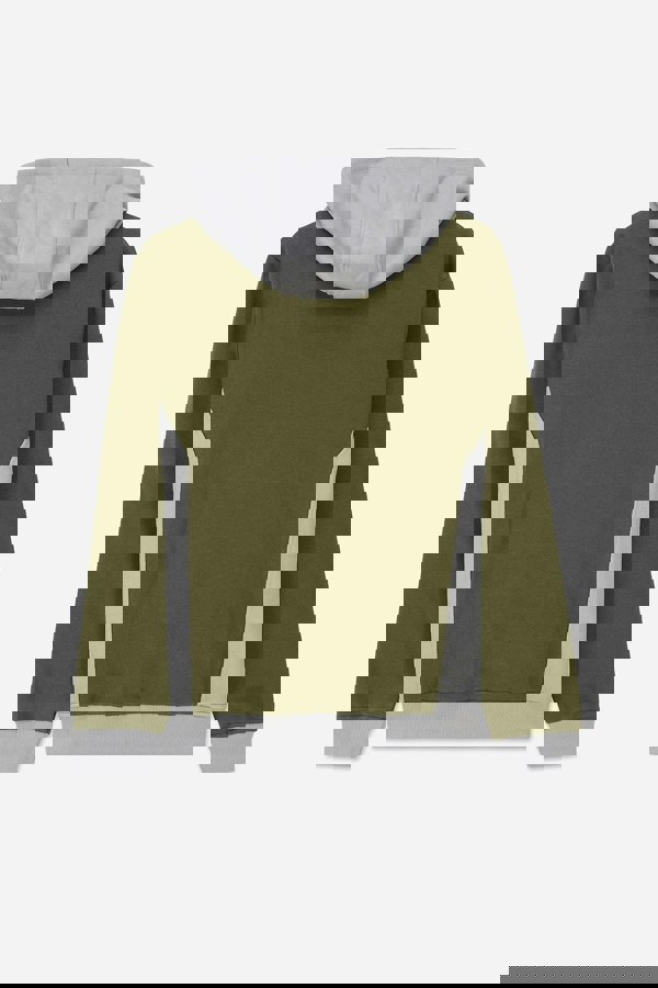 ENORSIA Mens Flock Print Overhead Hoodie