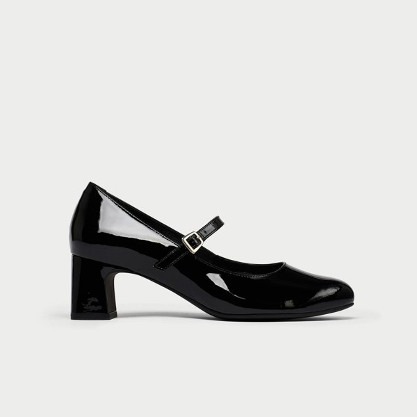 Calla Helena - Black Patent Leather