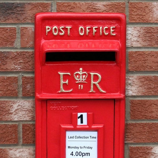 Monstershop Red Royal Mail Post Box