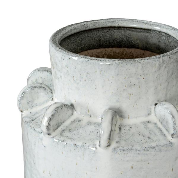 Hill Interiors Dara Vase - White - 
