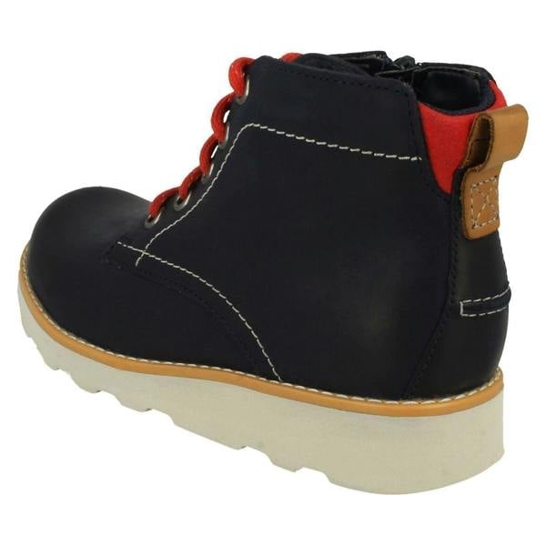 Clarks Boys Clarks Lace Up Detailed Boots Crown Hike K