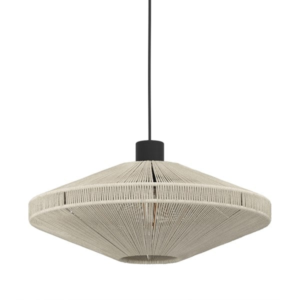 EGLO Midsumer Timeless Fabric Pendant Light