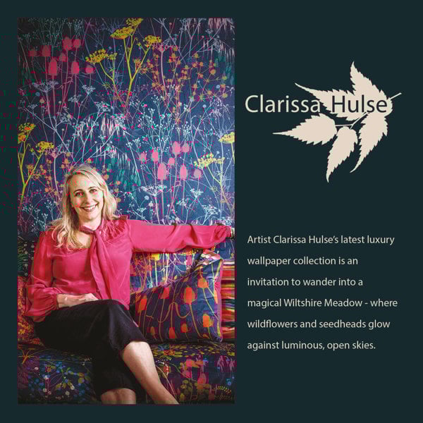 Clarissa Hulse Summer Border Wallpaper | Rainbow