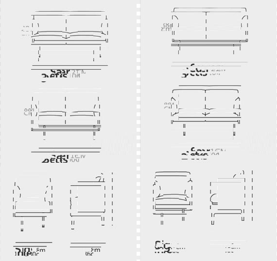 H81 Hamilton Two Seater / Three Seater Sofa, Italian Genuine Leather-Weilai Concept-Weilai Concept