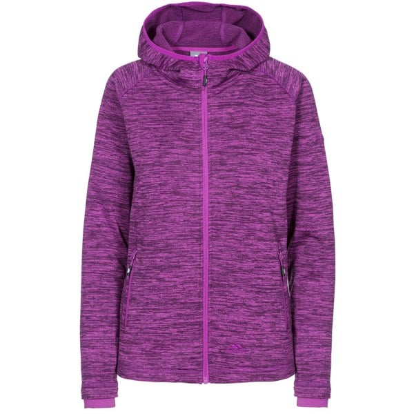 Trespass Womens/Ladies Riverstone Fleece Jacket - Purple Orchid Marl