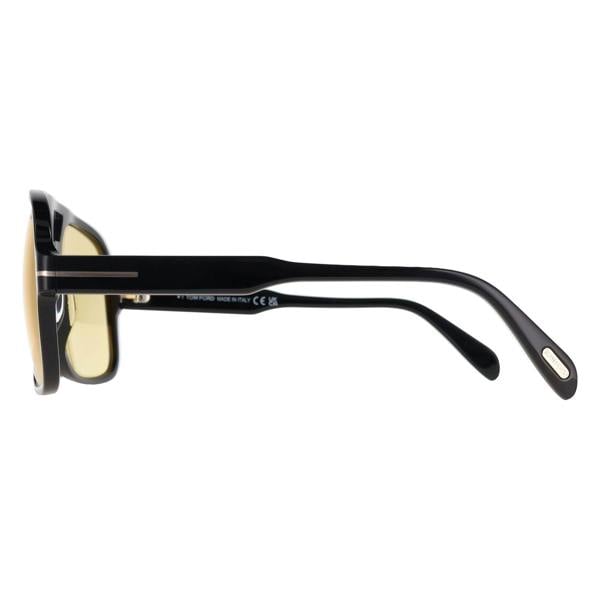 Tom Ford Sunglasses Falconer FT0884 01E Shiny Black Brown